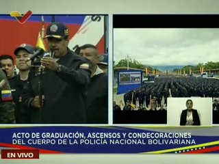 Pdte. Maduro: La PNB tiene que ser la columna vertebral de la paz
