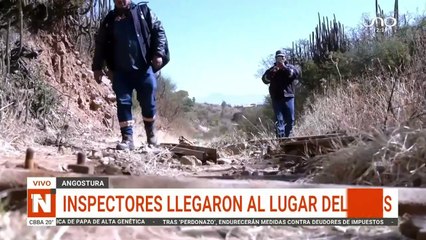 Investigan el robo de vías, en el Valle Alto