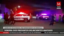 Enfrentamiento deja 2 presuntos delincuentes abatidos y 2 detenidos en Hermosillo