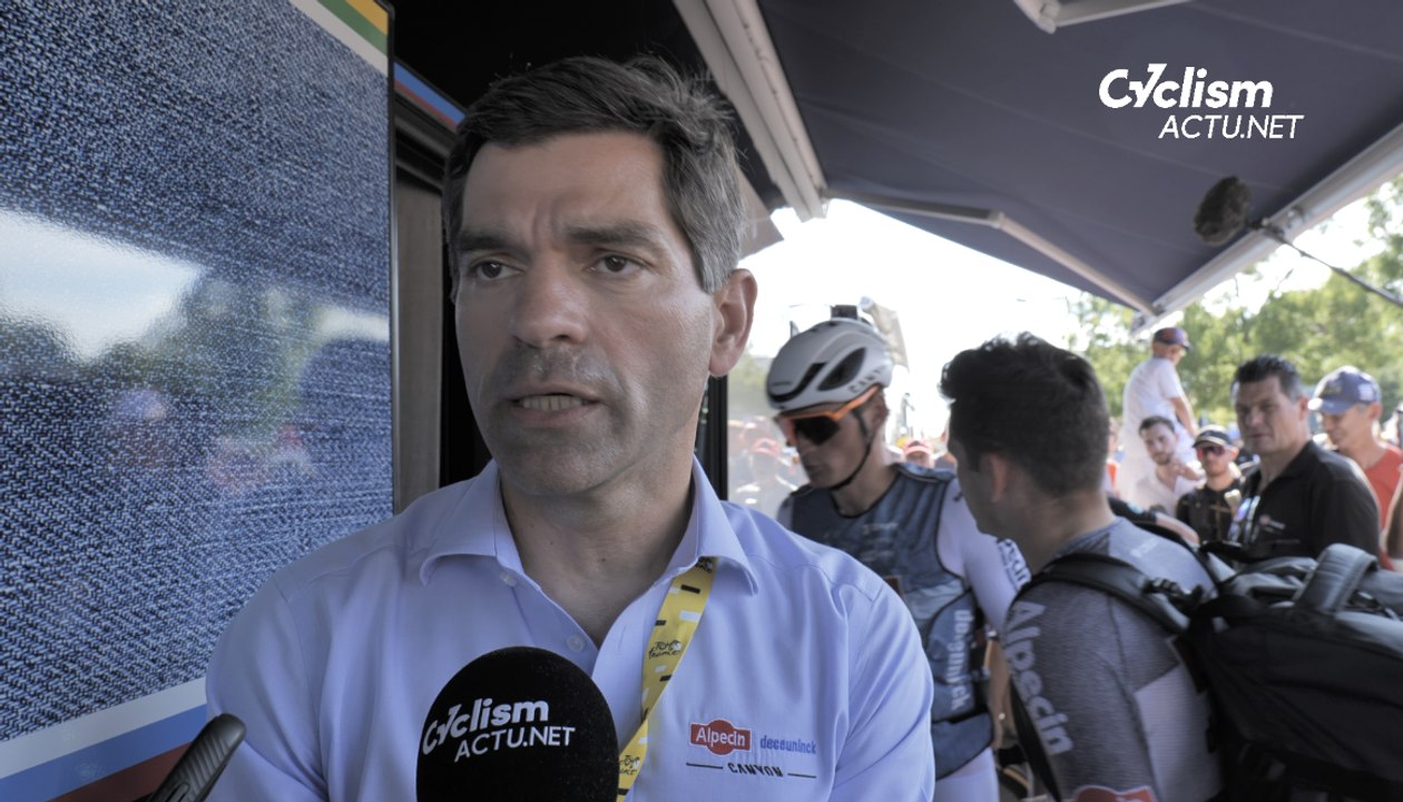 Cyclisme - Tour de France 2024 - Philip Roodhooft : "On n'a jamais douté dans l'équipe Alpecin-Deceuninck, il a juste fallu attendre !"