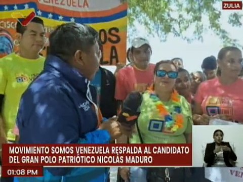 Zulia I Movimiento Político Somos Venezuela respalda al Polo Patriótico de Nicolás Maduro