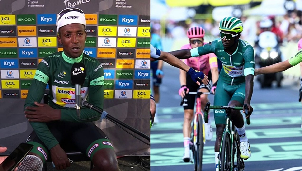 Cycling - Tour de France 2024 - Biniam Girmay : "My crash... I couldn't do anything, but luckily I'm OK"