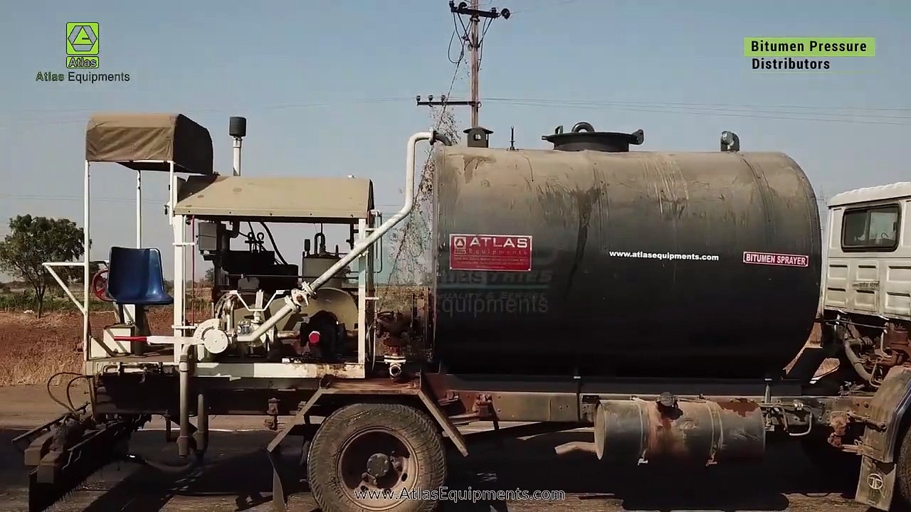 Bitumen pressure distributor exporter - Atlas Technologies