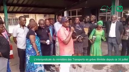 [#Reportage] Gabon : l’intersyndicale du ministère des Transports en grève illimitée