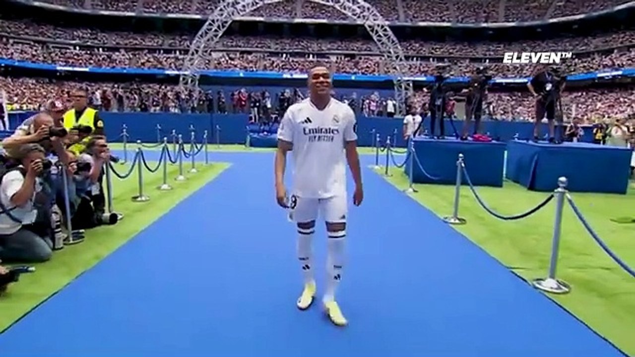Kylian Mbappé Full Presentation at Real Madrid