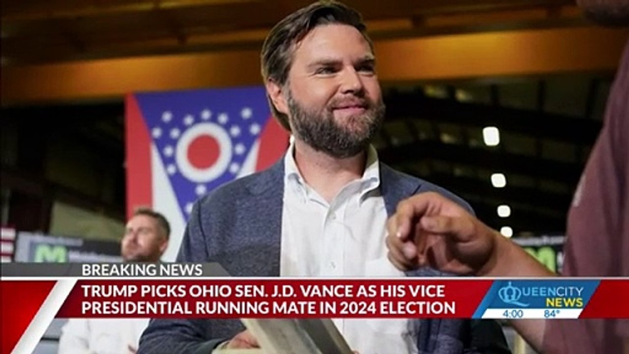 Trump picks Sen. JD Vance of Ohio, a once-fierce critic turned loyal ally #news