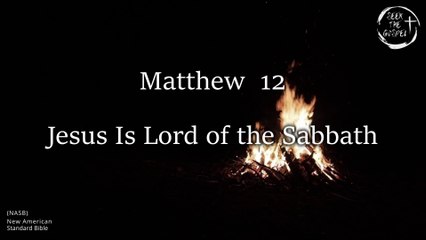 Matthew 12- Audio Bible (NASB) with Scrolling Text