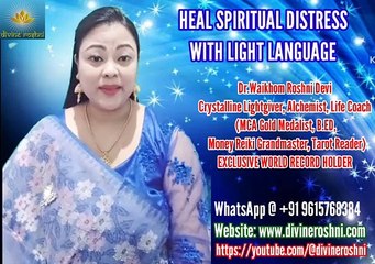 Spiritual distress healing by Dr Waikhom Roshni Devi