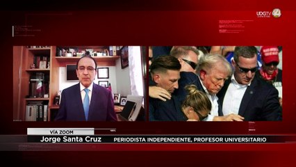 Latente, la amenaza de una guerra civil en Estados Unidos: Jorge Santa Cruz