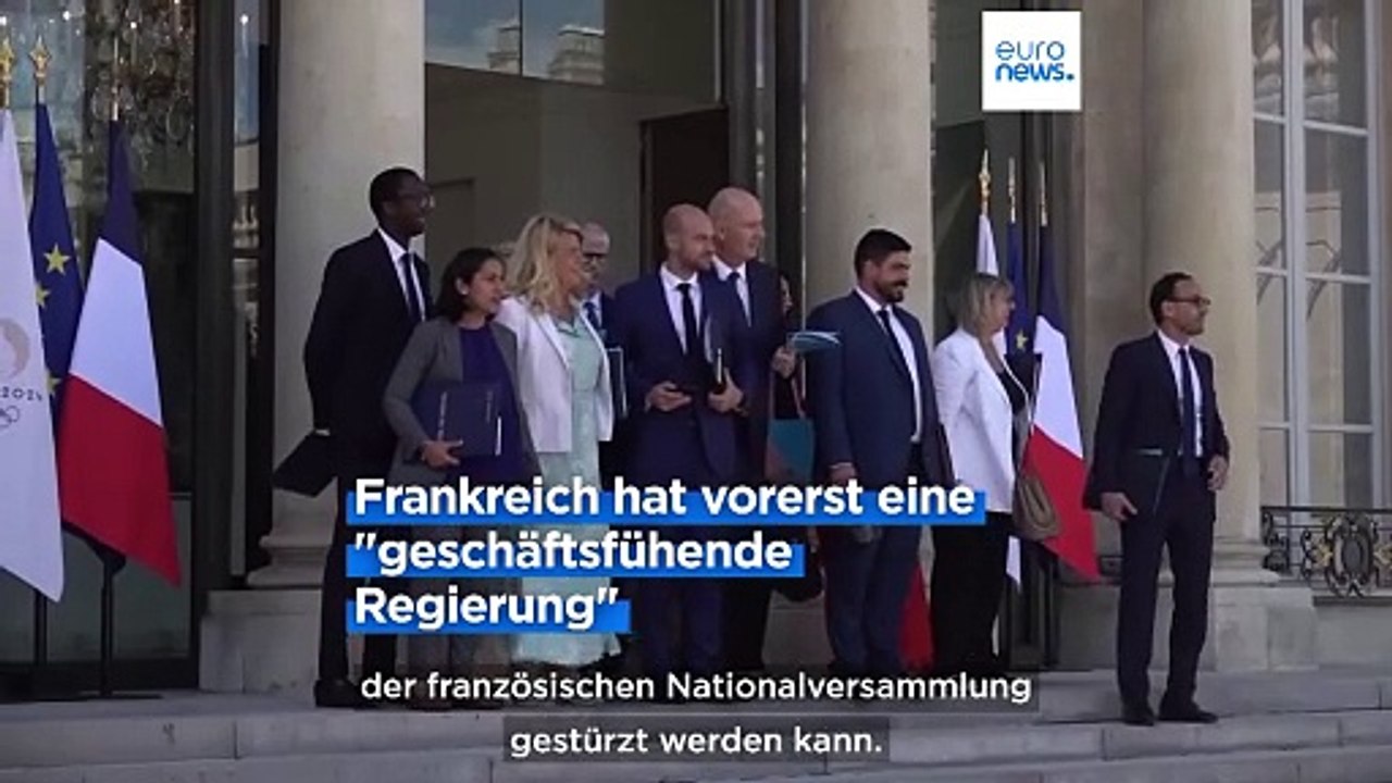 Frankreich: Macron nimmt Attals Rücktritt an