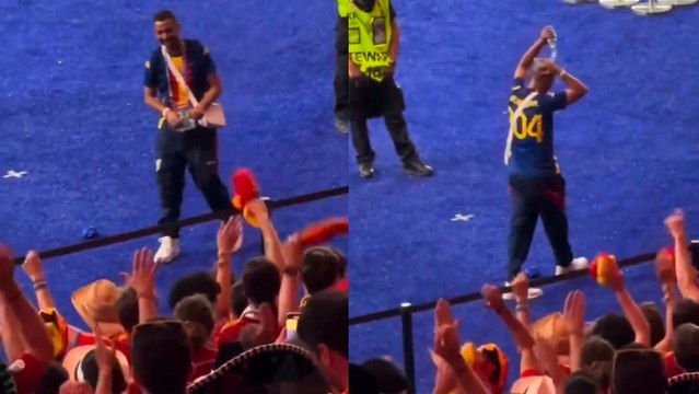 Padre de Lamine Yamal en el ojo del huracán por su festejo en la final de la Eurocopa 2024