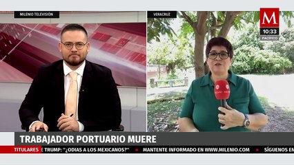 Trabajador portuario muere al caer en máquina transportadora de maíz en Veracruz