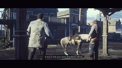 RDR2 - This is how arthur gives up to Crazy Business!