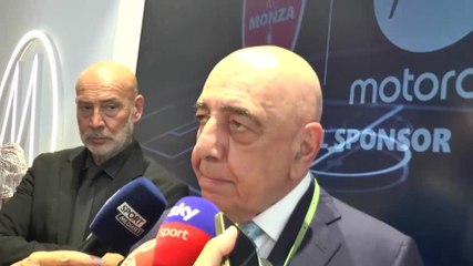Galliani: "Per Colpani abbiamo detto no. Correa? In attacco siamo tanti"