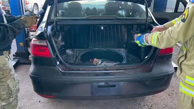 Operação conjunta apreende 32,6 kg de crack na Aduana da Ponte Internacional da Amizade​
