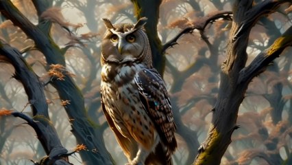A Wise old Owl"Whispers of the Wise One: The Owl's Gift of Knowledge"