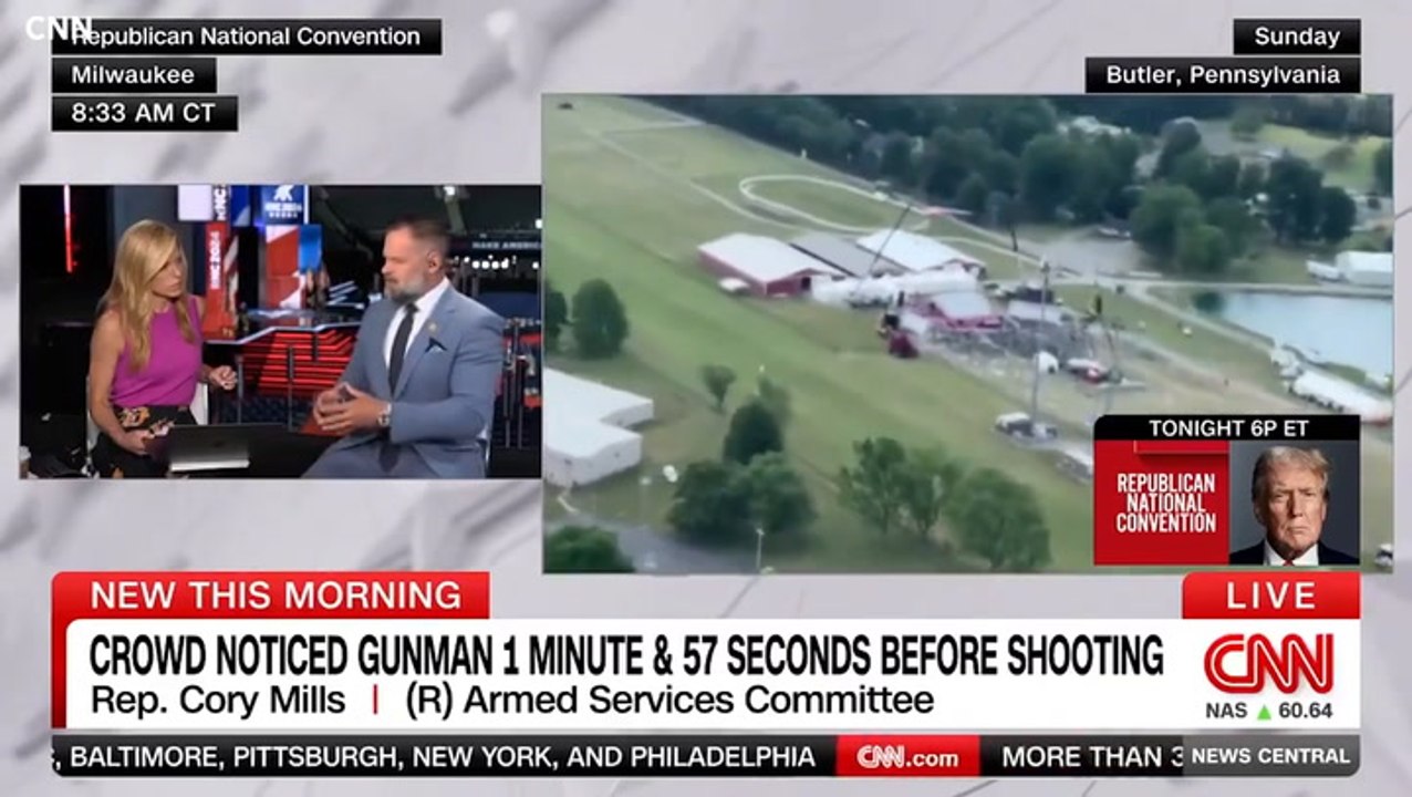 Former sniper Rep. Cory Mills raises questions about Trump assassination attempt