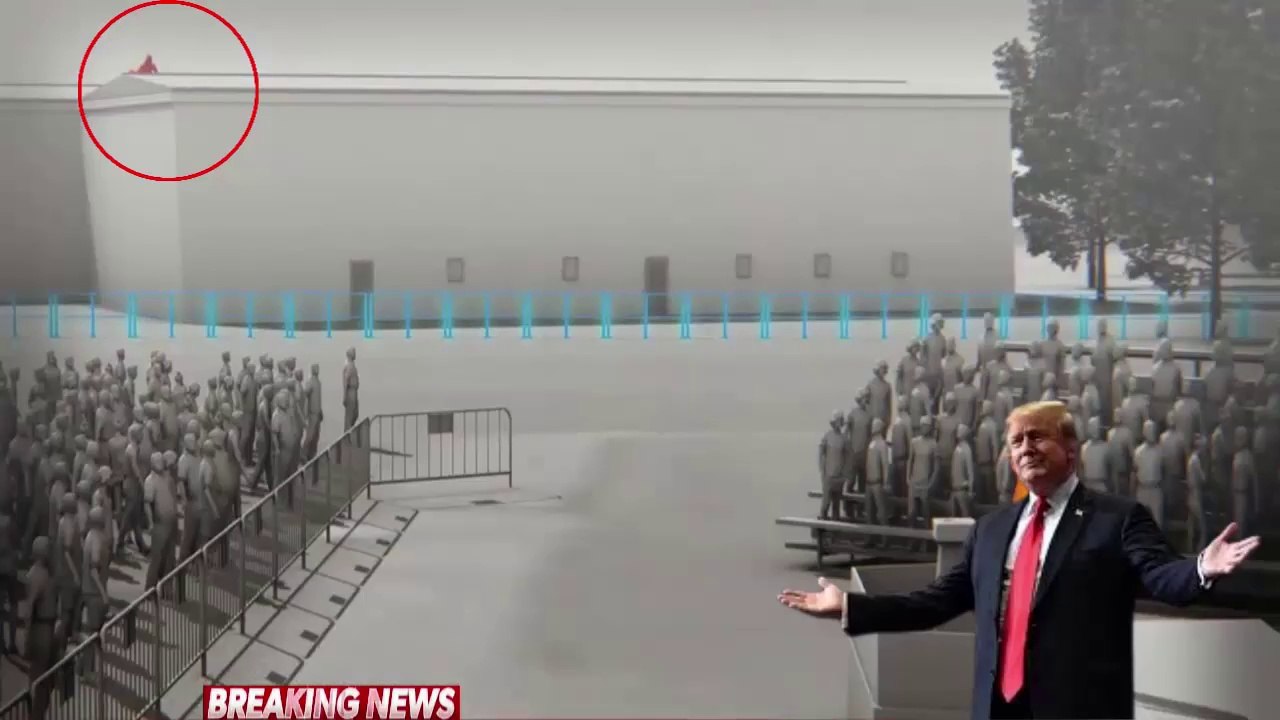 New video shows Trump shooter climbing onto the roof at rally