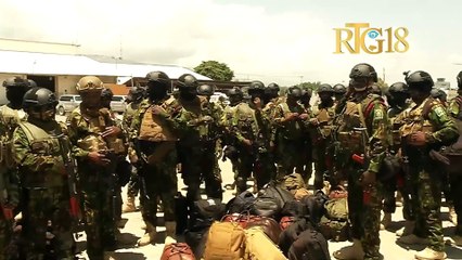 Yon 2èm kontenjan polisye kenyan misyon miltinasyonal soutyen ak sekirite a (MMSS) rive Ayiti