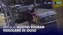 Agiotas cobram dívida, ameaçam idoso e roubam Playstation