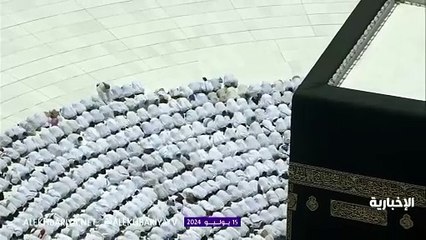 لحظة تعامد الشمس على الكعبة