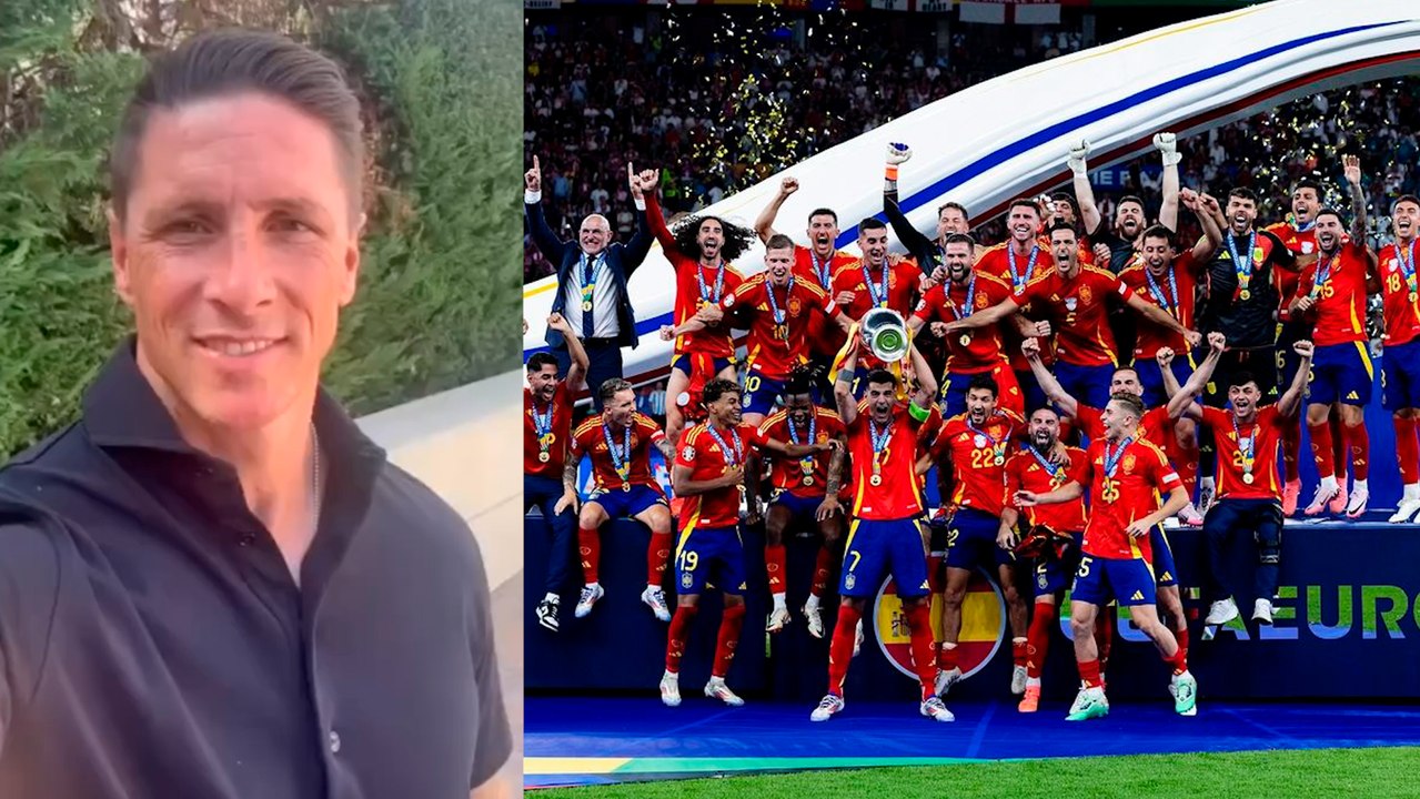Fernando Torres, legendario de la selección española manda felicitación a la nueva generación de la Euro 2024