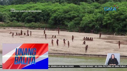 Uncontacted tribe na Mashco Piro, namataan sa Las Piedras River | Unang Balita