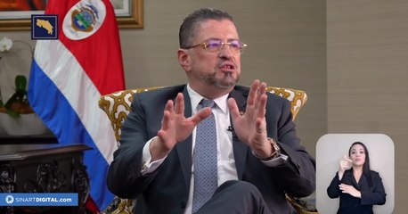 Entrevista Presidente Rodrigo Chaves sobre Crucitas
