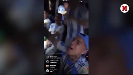 Los cánticos racistas de la selección argentina contra la selección francesa