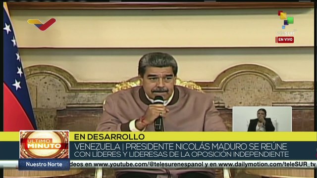 Pdte. Maduro rechazó campaña mediática de la extrema derecha sobre preferencias electorales en Venezuela