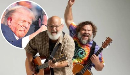 Jack Black y Tenacious D en la polémica por 'bromear' sobre el atentado de Donald Trump