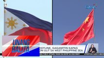 Presidential hotline, gagamitin kapag nagka-tensyon ulit sa West Philippine Sea | Unang Balita