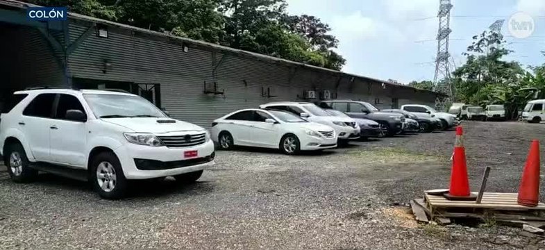Alcaldía de Colón recupera vehículos del Ministerio de Economía y Finanzas