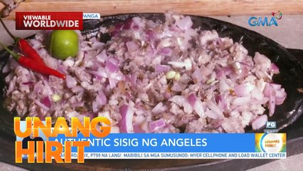 World-class na sisig, ating tikman! | Unang Hirit