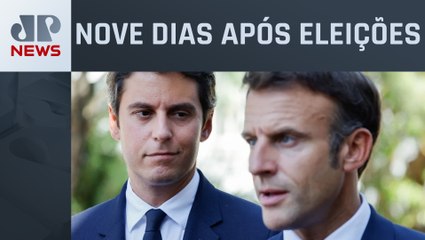 Emmanuel Macron aceita renúncia do premiê Gabriel Atall
