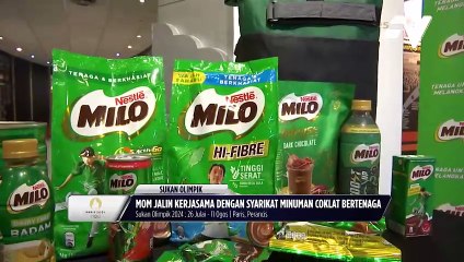 MOM jalin kerjasama bersama Milo menjelang persiapan ke Paris