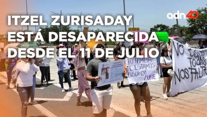 Familiares y amigos buscan a Zurie, desaparecida desde el 11 de julio en Morelos