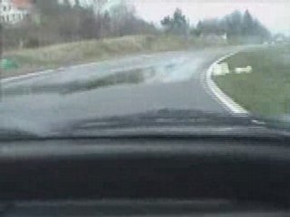 CRX dérapage circuit géoparc