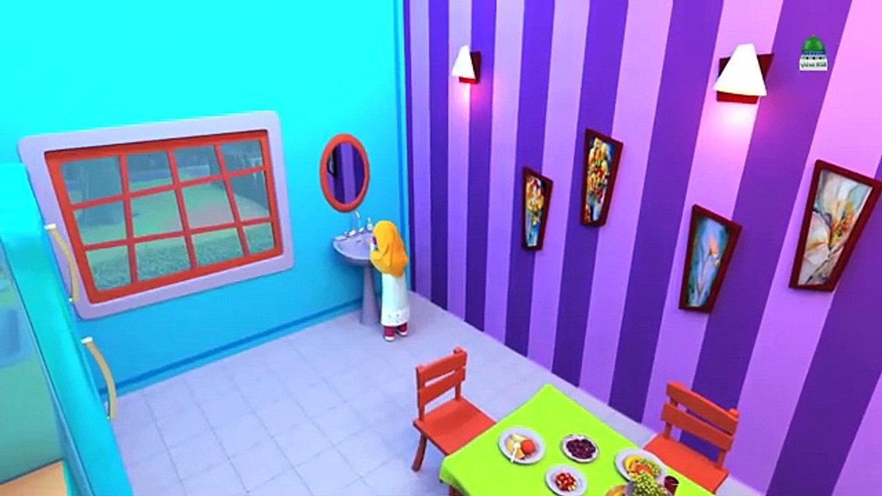 عمر و إخوته في المطر كارتون Cartoon with English subtitles Ghulam Rasool Learn Arabic for children