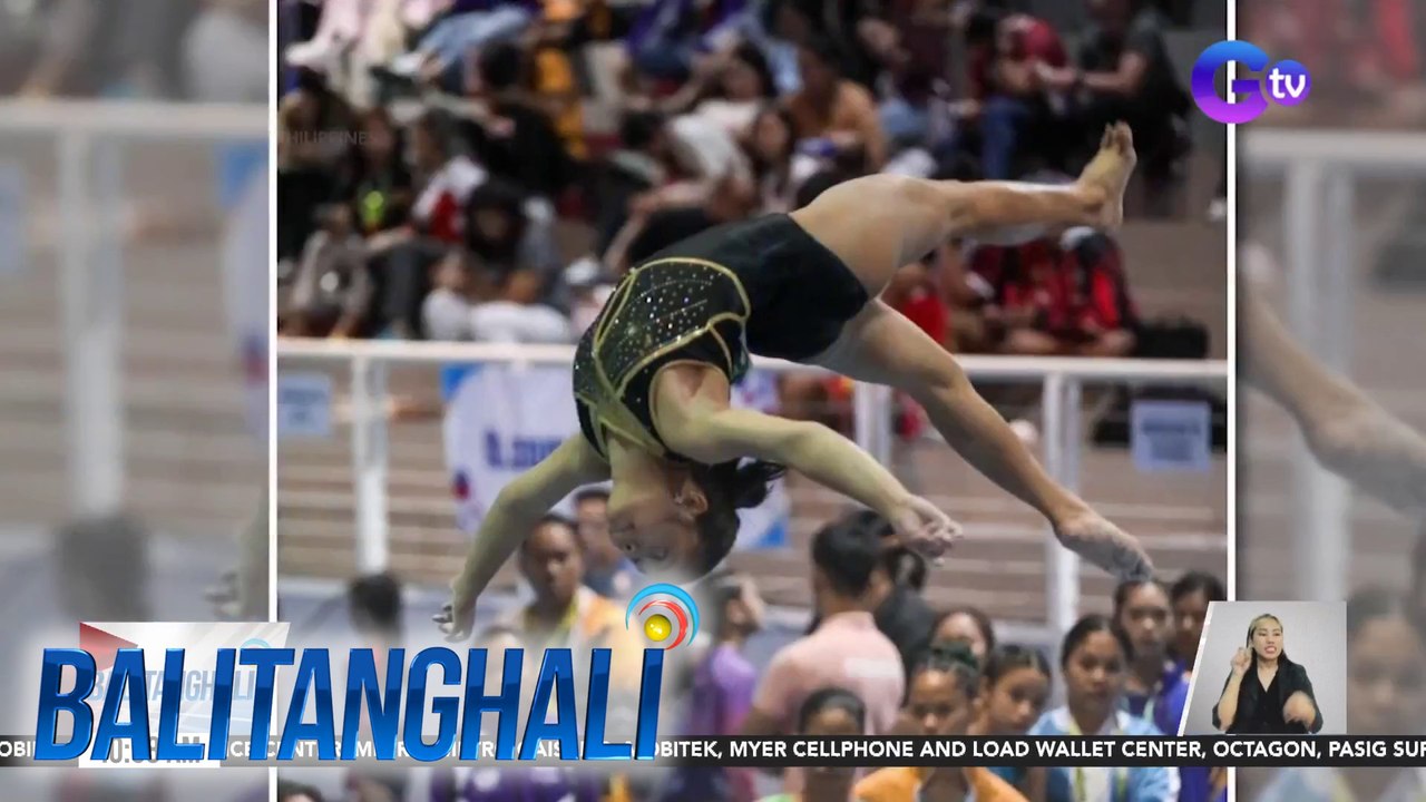 Elaiza Yulo ng NCR, panalo ng 5 gintong medalya sa gymnastics sa Palarong Pambansa 2024 | Balitanghali