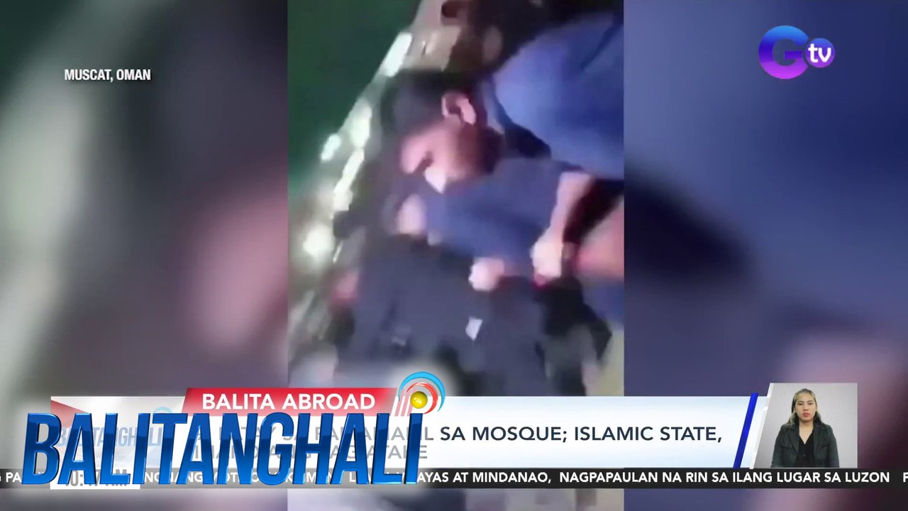 9, patay sa pamamaril sa Mosque; Islamic State, inako ang pag-atake | Balitanghali