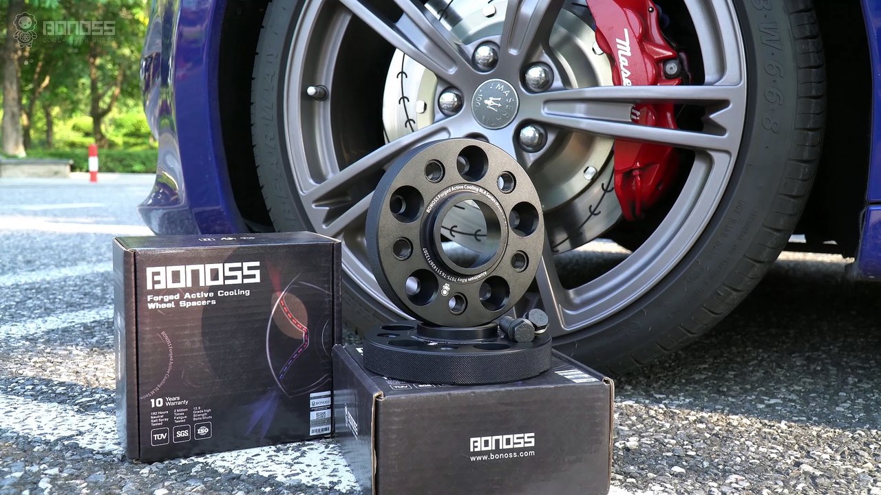 Wheel Spacers Installation Guide For Maserati GranTurismo - BONOSS Car Accessories