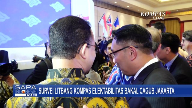 Survei Litbang Kompas Terkait Elektabilitas Tokoh Bakal Cagub Jakarta, Ini Hasilnya!