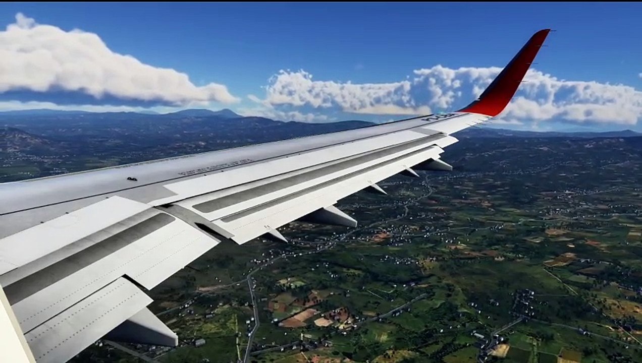 Arrival into San Salvador (X-Plane 12)