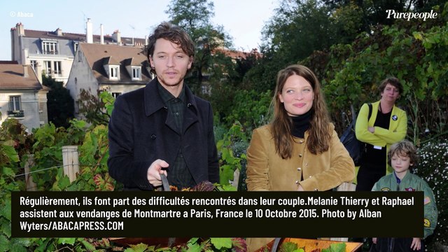 Mélanie Thierry et Raphaël face à des hauts et des bas , leur histoire d'amour intranquille