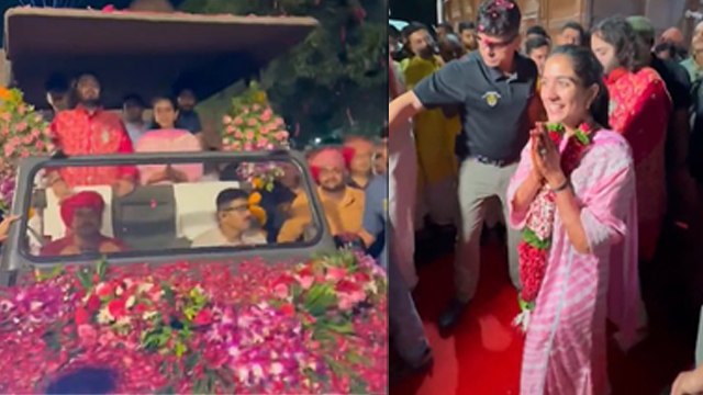 Anant Radhika Ambani Jamnagar Grand Welcome Full Video, After Wedding ...|Boldsky