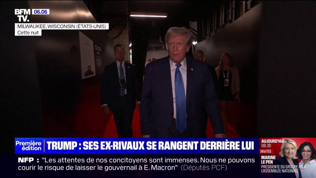 Convention républicaine: dans une succession de discours dithyrambiques, les anciens rivaux de Trump se rangent derrière lui