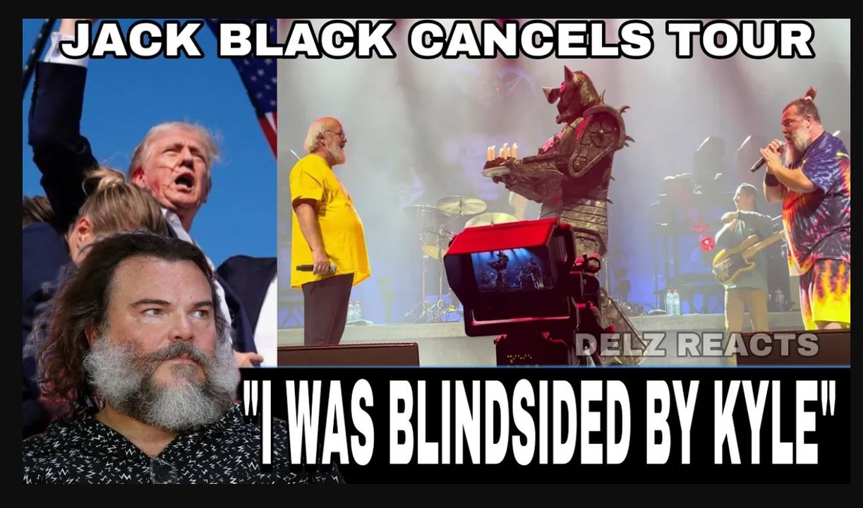 Jack Black Ends Tenacious D Tour after Kyle Gass Don’t Miss Donald Trump Next Time Statement #Trump
