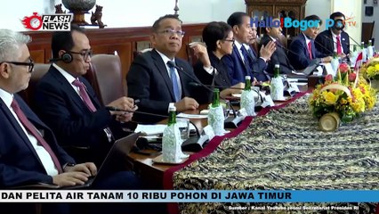 Presiden Jokowi dan PM Papua Nugini Bahas Kerja Sama Bilateral di Istana Bogor