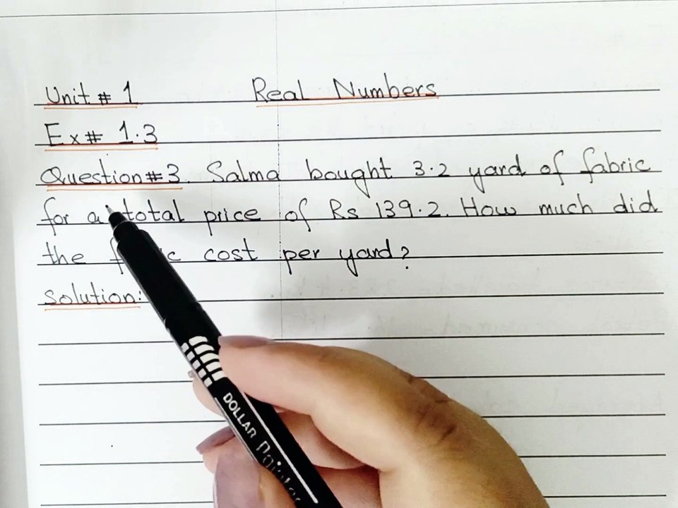 Real Numbers